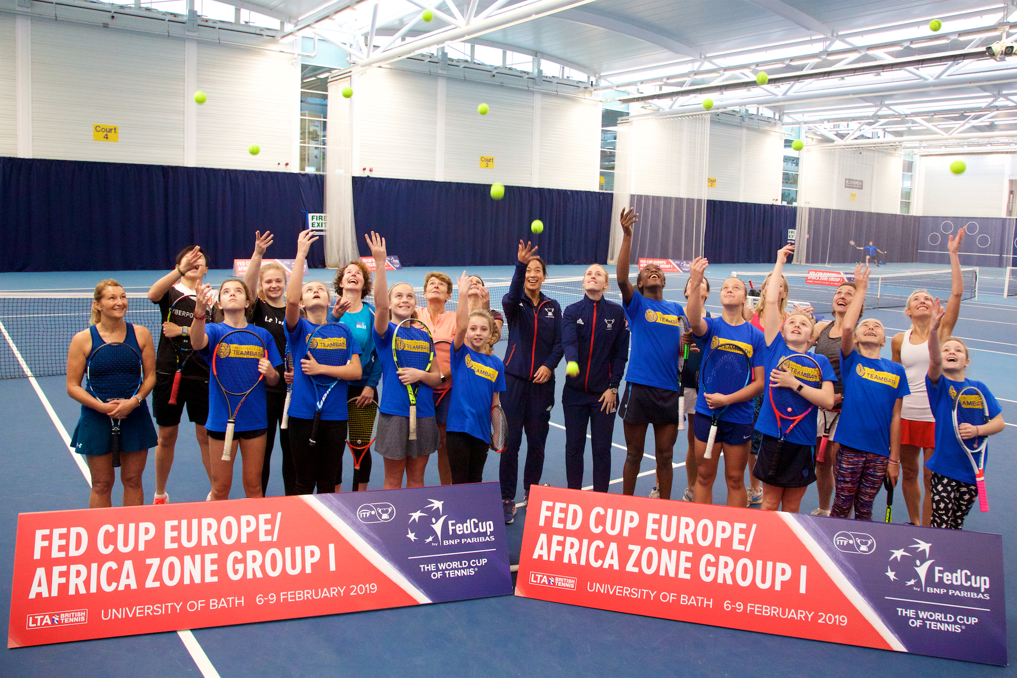 Lawn Tennis Association Fed Cup Launch Event
