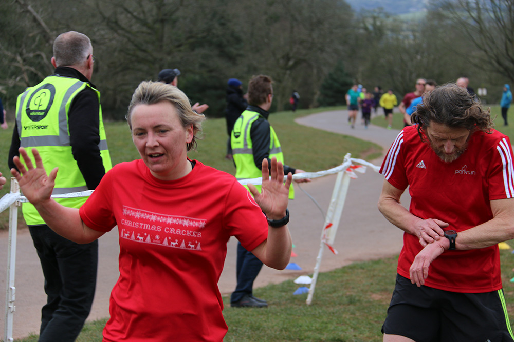 Parkrun in Ashton Court, Bristol 