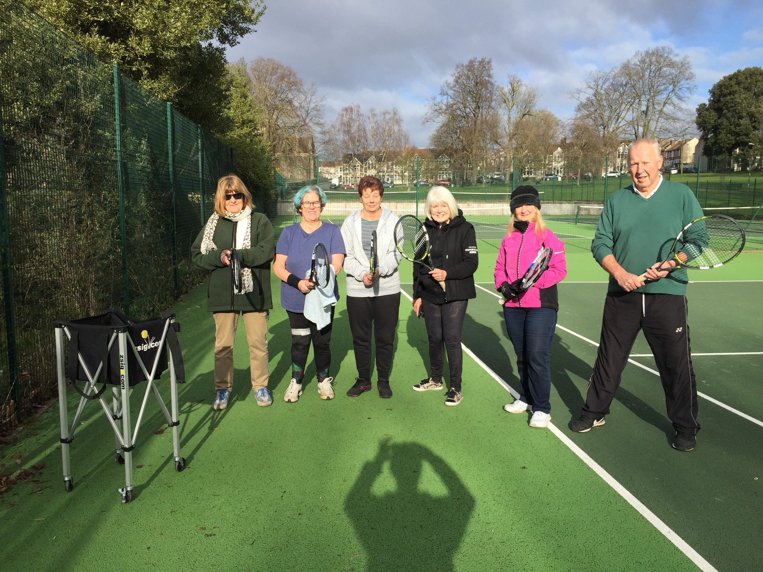 Walking Tennis Group Photo