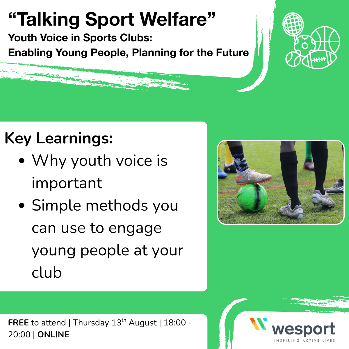 Youth voice in sports clubs poster
